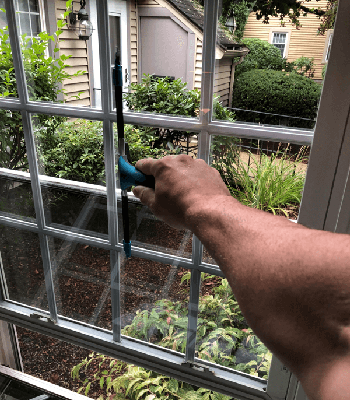 Window Getting Cleaned